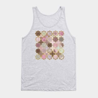 Neapolitan Geometric Tile Pattern Tank Top